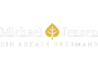 Michael Jensen, Din lokale bedemand logo