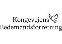 Kongevejens Bedemandsforretning logo